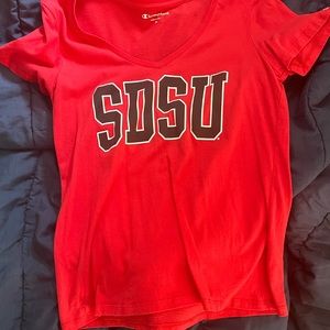 SDSU V-neck Tee